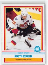 Robyn Regehr 2008-09 Calgary Flames Hockey Card #426