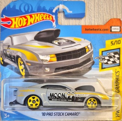 Hot Wheels, Speed Graphics, 10 Pro Stock Camaro In OVP 