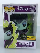 Funko POP! Disney Maleficent Glow Chase #232 Hot Topic Exclusive DAMAGED BOX