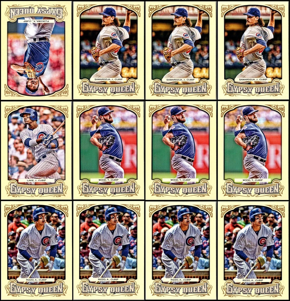 Lote de tarjetas Topps Gypsy Queen Chicago Cubs (32) - OFERTA EXCLUSIVA - ¡ACTÚA RÁPIDO! Foto 2 de 4