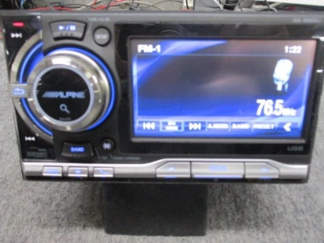 Lecteur Audio Voiture Alpine iXA W404J 2DIN Radio USB Testé Fonctionnel Japon - Photo 3/4