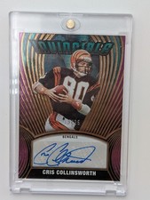 CRIS COLLINSWORTH 2022 PANINI CHRONICLES INVINCIBLE AUTO 19/25