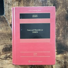 Wolters Kluwer Cases and Materials on Torts 1...