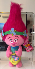Troll Doll   Large  Poppy  Holiday Greeter 24 inches. Easter basket  tag attach