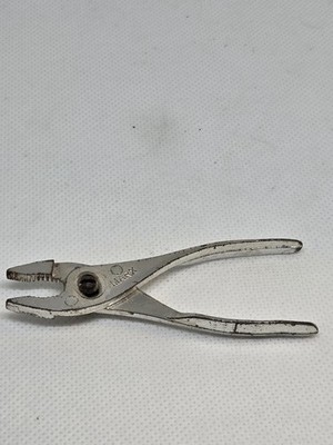 1960's Marx Toy Pocket Tools Slip Joint Pliers 3'' Mini Miniature 