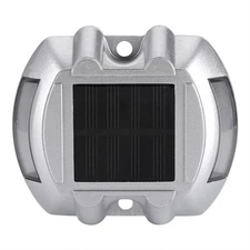 6 LED Outdoor Solar Power Driveway Light For Road Safety BBT