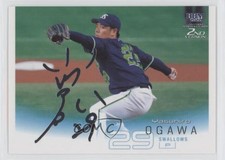 2022 BBM 2nd Version Silver Foil Signature Yasuhiro Ogawa #377 07yc