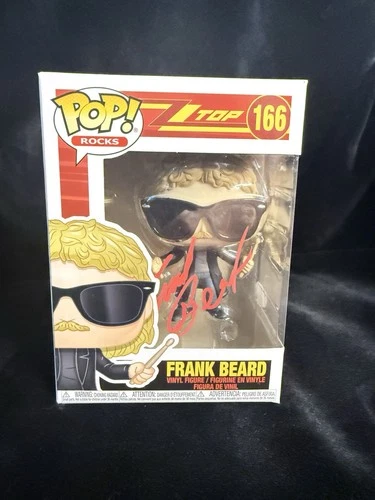 Frank Beard ZZ Top Eliminator #166 Signed Funko JSA COA autographed