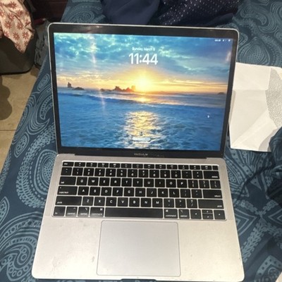 Apple MacBook Air 13'' Silver Laptop, Built-in Webcam, Backlit Keyboard, Wi-Fi