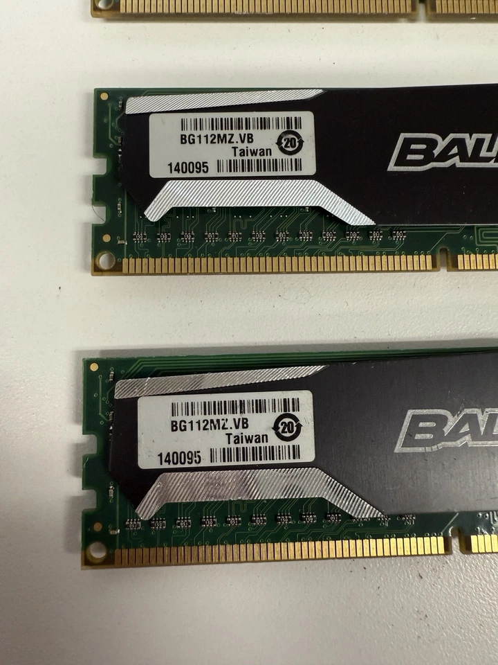 ✅ Ballistix Sport 16GB (4GBx4) ✅ DDR3 1600 (PC3-12800) Desktop BLS4G3D1609DS1S00 - Image 3 of 4