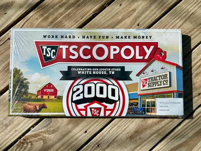 #ad #ad Tractor Supply Monopoly TSCopoly Limited Ed. 2021 RARE Sealed Not sold in stores $28.00