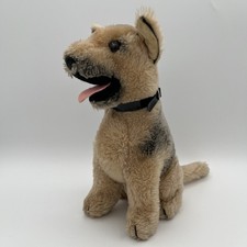 1975 Realistic Dakin German Shepherd 10" Plush Dog Tan Black Stuffed Animal