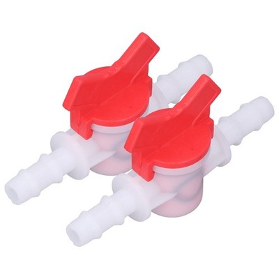 2er Set ABS Durchflussregelventile für Rohre Durchflussregler...