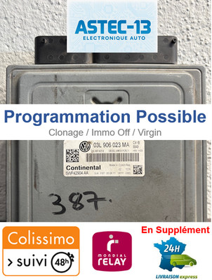 C387 Continental Simos PCR2.1 03L906023MA Cayb Calculator Decoded Immo Off