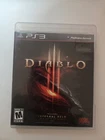 Diablo III PS3 (2013) CIB Complete w/ Infernal Helm DLC - Light Scratches Tested