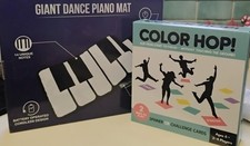 TikTok 60" Roll Up Battery Operated Giant Dance Piano Mat/ Color Hop Game Bundle