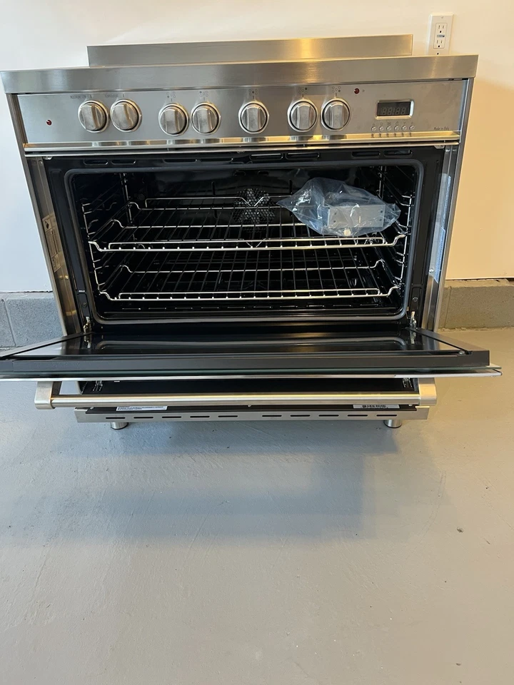 Verona VPFSEE365SS Prestige 36" Vidrio Eléctrico Gama Superior - Acero Inoxidable Foto 3 de 4