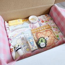 MYSTERY KAWAII STATIONERY BOX BUNDLE - 16 PCS GIFT