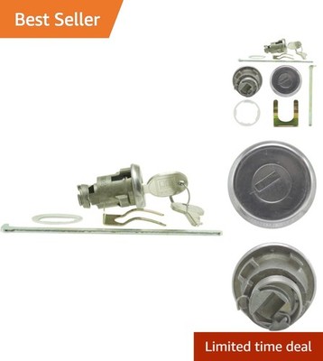 Acdelco Trunk Lock D1425B with Key Silver for GM Vehicles