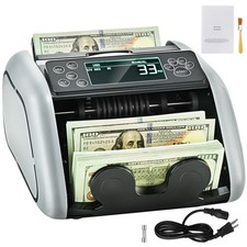 Uimoso Money Counter Machine with UV, MG, IR, and DD Counterfeit Detection