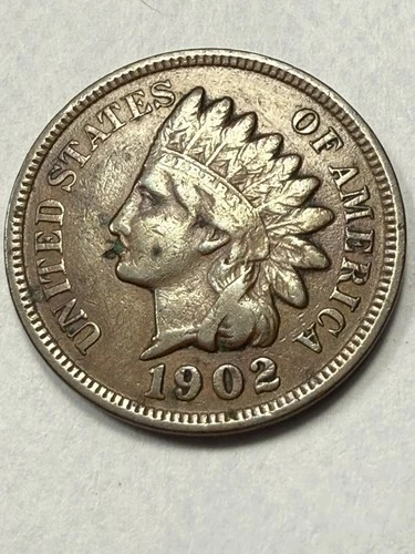 ** 1902 INDIAN CENT-  VF  (UPGRADE THAT SPOT IN YOUR SET)   PRICED TO SELL 🔥 **