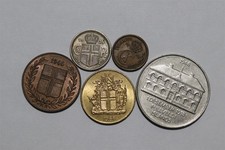 ISLAND ALTE M&Uuml;NZEN LOT B91 #50 ZA42