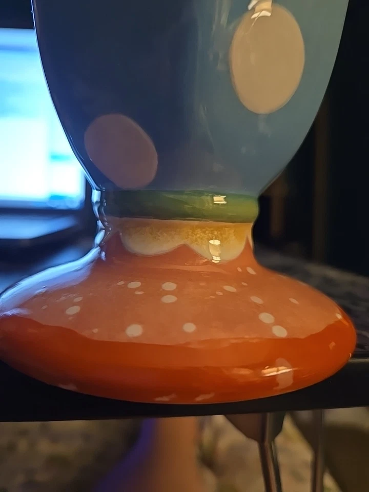 2 сертифицированные международные чашки для мороженого Lori фиолетовый синий розовый в горошек - Изображение 3 из 3