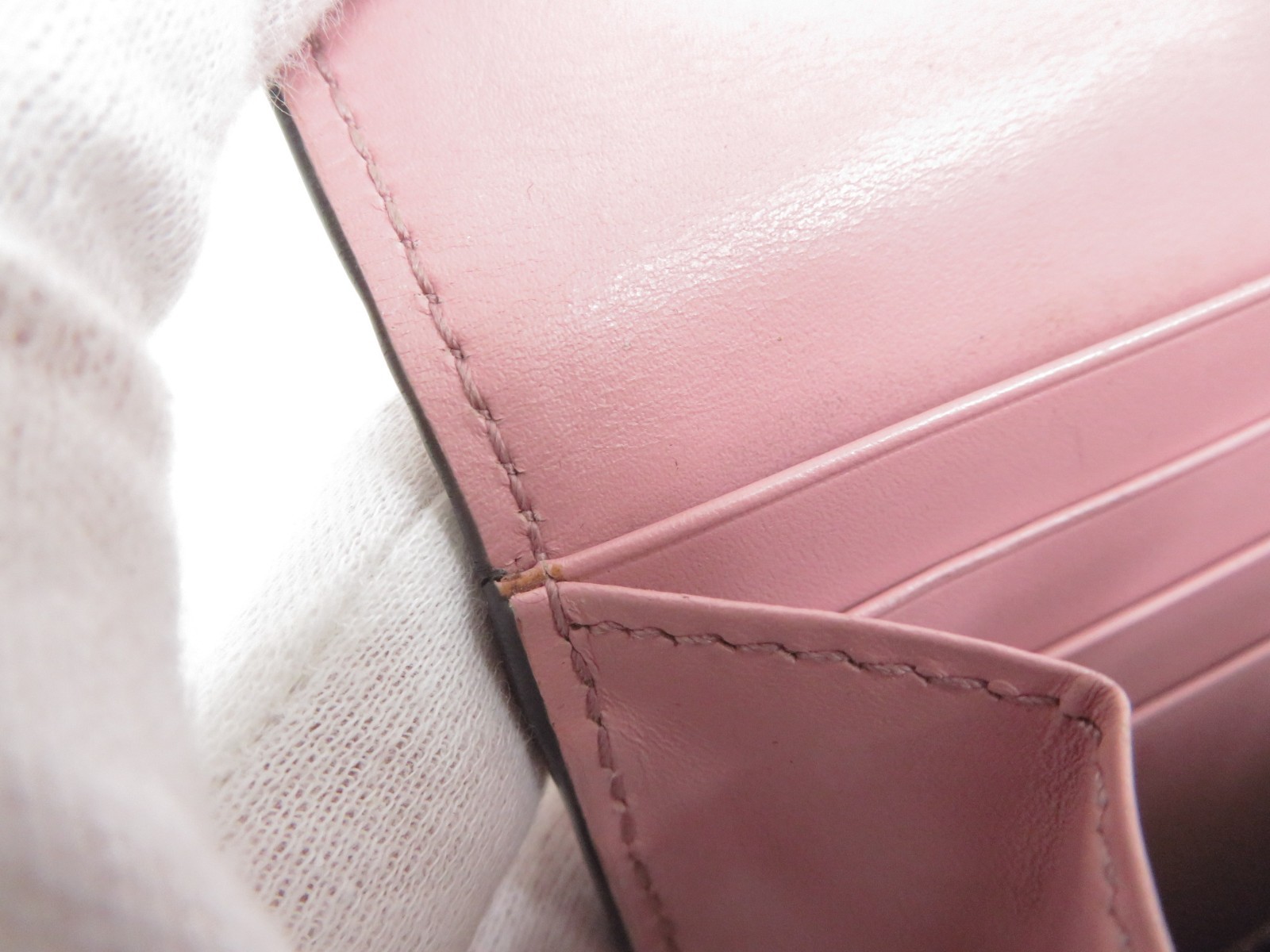 GUCCI GG Interlocking guccissima  Leather Biford Long Wallet I#50236 thumbnail 17