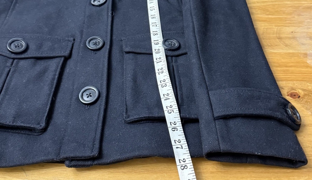 Gap Wool Coat Womens Medium - image 8