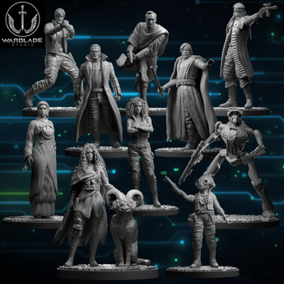 Mai 2025 Sammlung - Star Wars Legion Shatterpoint kompatibel Warblade