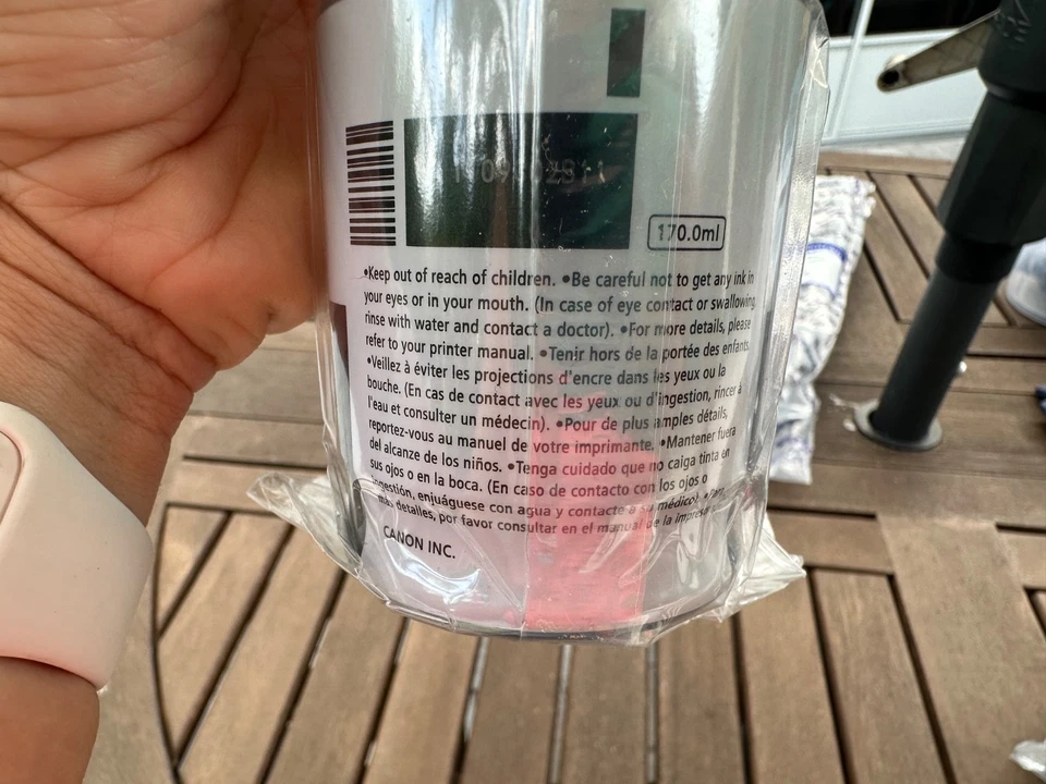 NEW Canon 20 PGBK PIXMA Black Printer Ink Bottles - Image 4 of 4