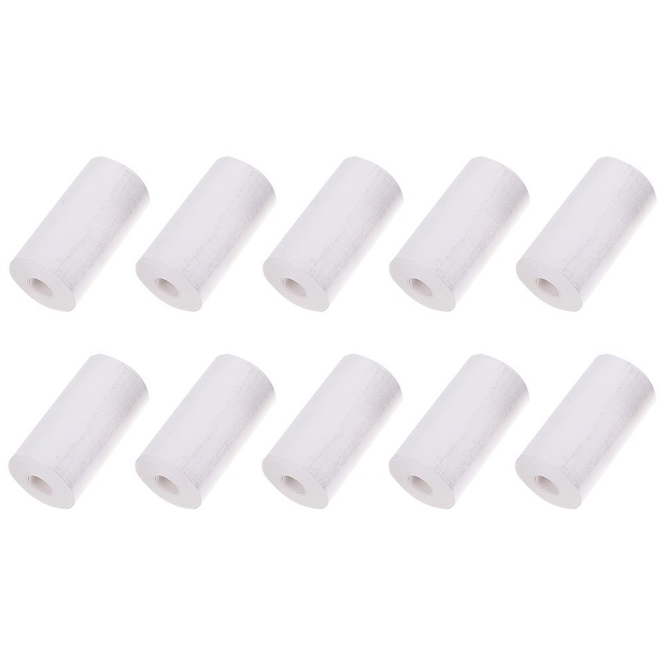 10 Rolls Supermarket till Thermal Cash Register Paper Receipt ...