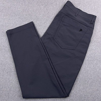 Public Rec Dealmaker 5-Pocket Pant Men 33x32 FITS 34x31 Gray Performance Stretch