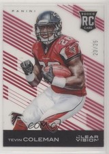 2015 Panini Clear Vision Rookie Red 23/25 Tevin Coleman #116 gp3