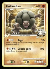 Golem E4 23/111 NM Rare Rising Rivals 2009 Pokemon TCG on eBay