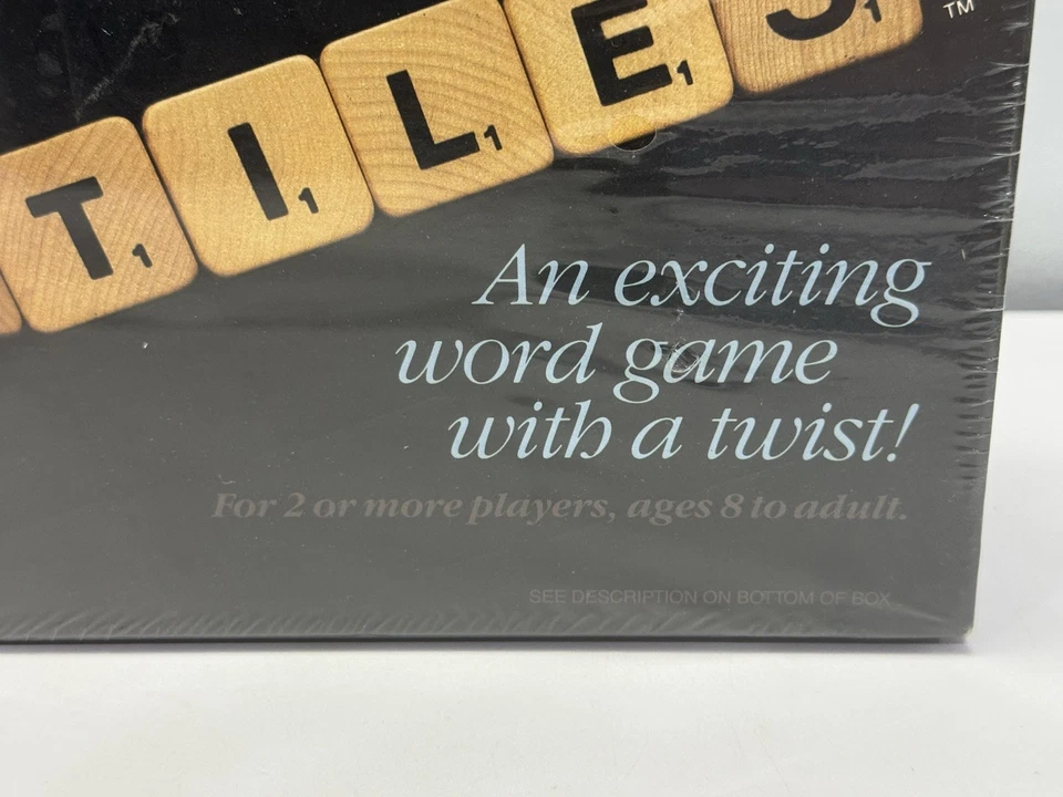 Vintage 1986 Selchow & Righter Scrabble Brand Turntiles No. 68 NEW SEALED RARE! - Image 2 of 4