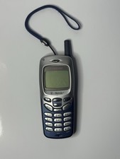 Samsung SGH-R225M Vintage Cell Phone Blue Silver GSM 1900 T-Mobile Bar Style