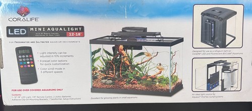 Coralife Aqualight Mini Aquarium LED Light Fixture 0544/OB - Picture 2 of 5