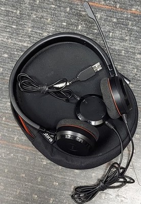 Jabra Evolve 20 Stereo Dual Ear USB Headset HSC016 With Bag