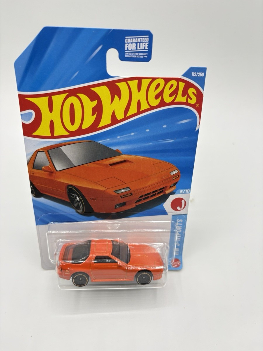 Hot Wheels 2026 HW: J-Imports 5/10 Orange '89 Mazda Savanna RX-7