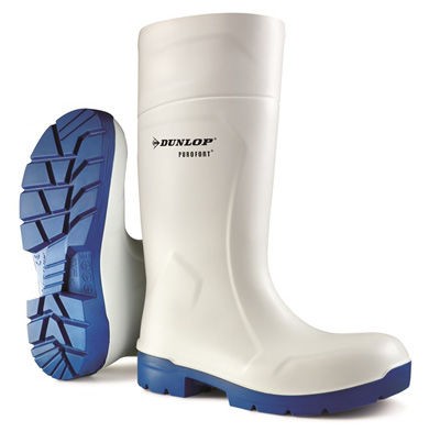 Dunlop Purofort Multigrip Safety Wellingtons White Size 5