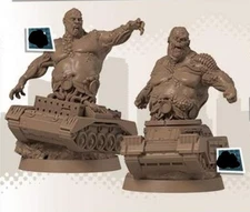 ZOMBICIDE: Marvel Zombies 7x BRUTE Minis
