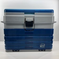 Plano 759 Large Tackle Box 4 Drawer Blue Gray Fishing Storage