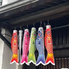Koinobori Carp Koi Fish Carp Streamer 5 Colors 70cm Japanese Culture