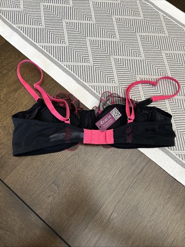 Adore Me Underwire Full Bra size 34B Black - Picture 2 of 2