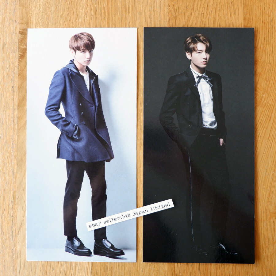 BTS JUNG KOOK BEST OF BTS Official 2 Big Photo card set Korea Ver