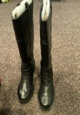 knee High Boots Size 10 Women’s Black In Original Box By Sole Society