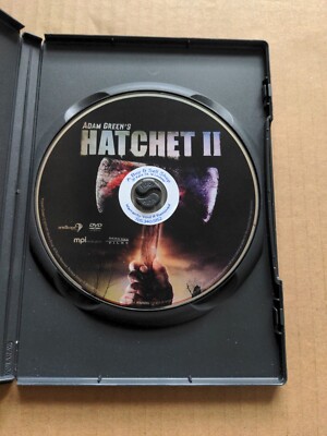 Hatchet 2 (DVD, 2010) Unrated Director's Cut - Adam Green - Dark