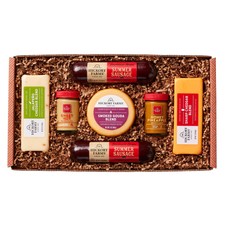 UPC 021357000260 product image for Hickory Farms Beef Summer Sausage & Cheese Medium Gift Basket - Gourmet Food ... | upcitemdb.com