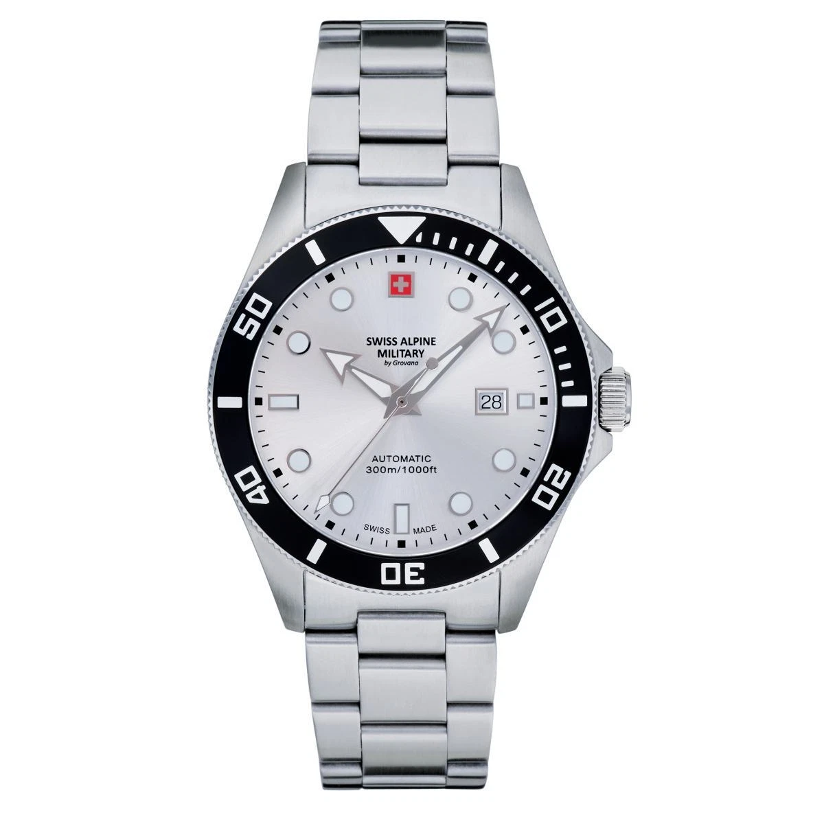 swiss military hanowa Reloj Analógico para Unisex-Adulto de Cuarzo con Correa en Acero